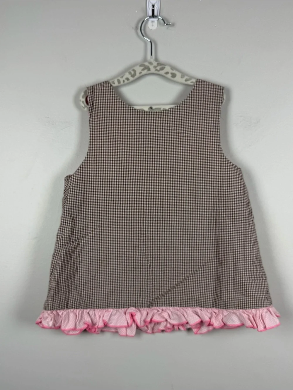 Beaux et Belles New Orleans Smocked Sleeveless Dress Cupcake Birthday Size 4